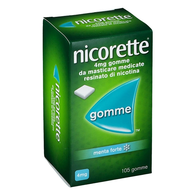 Nicorette 105 Gomme Mast 4 Mg Menta Forte