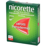 NICORETTE 7 cerotti transdermici 10 mg/16 ore
