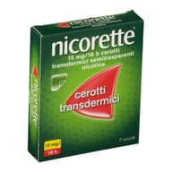 NICORETTE 7 cerotti transdermici 15 mg/16 ore