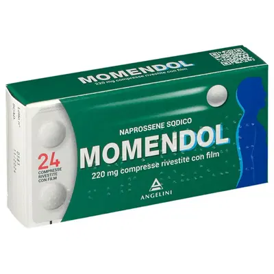 MOMENDOL 24 compresse rivestite 220 mg MOMENDOL 24 compresse rivestite 220 mg