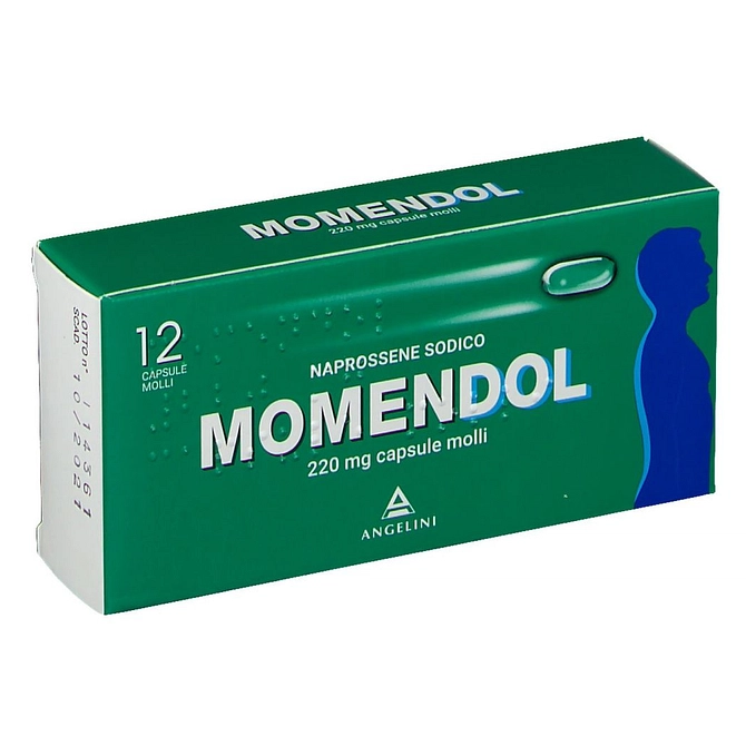 Momendol 12 Cps Molli 220 Mg