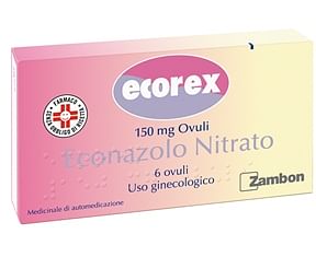 Ecorex*6 Ovuli Vaginali 150 Mg