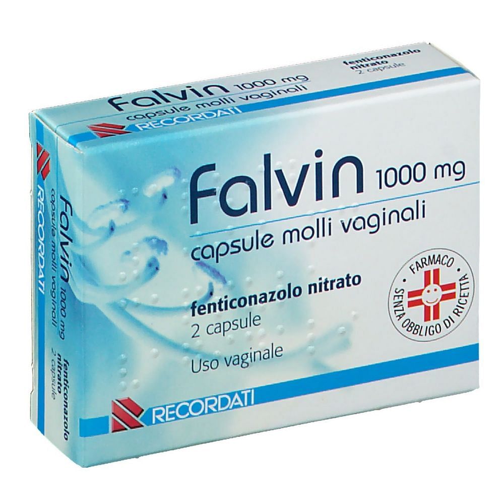 Falvin 2 Capsule Molli Vaginali 1.000 Mg