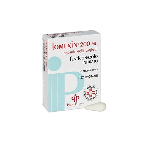 Lomexin 6 Capsule Molli Vaginali 200 Mg