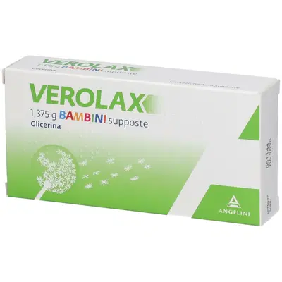VEROLAX BB 18 supposte 1,375 g VEROLAX BB 18 supposte 1,375 g