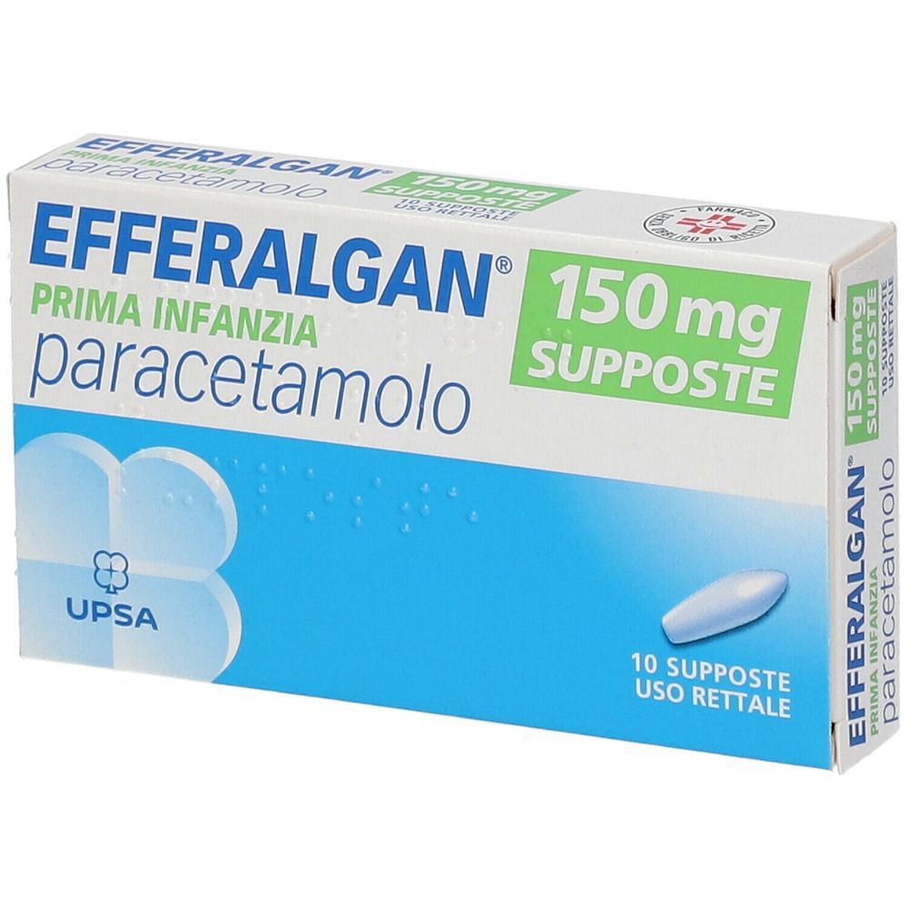 Efferalgan 10 Supposte 150 Mg