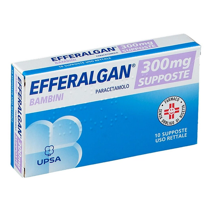 Efferalgan 10 Supp 300 Mg