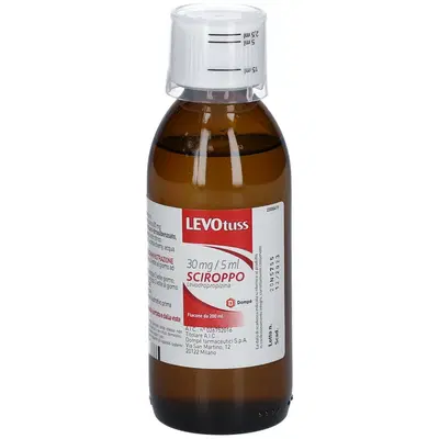 LEVOTUSS sciroppo 200 ml 30 mg/5 ml LEVOTUSS sciroppo 200 ml 30 mg/5 ml