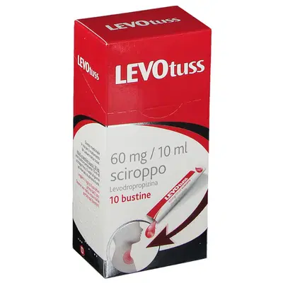 LEVOTUSS sciroppo 10 bustine 60 mg/10 ml LEVOTUSS sciroppo 10 bustine 60 mg/10 ml