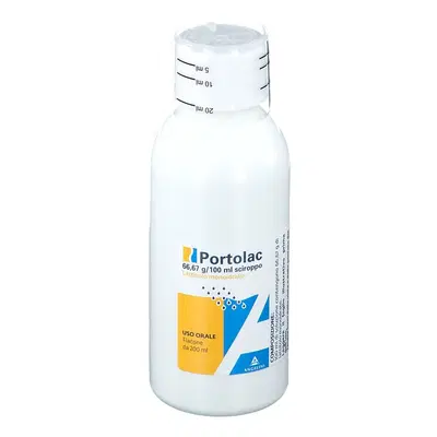 PORTOLAC sciroppo 200 ml 66,67 g/100 ml PORTOLAC sciroppo 200 ml 66,67 g/100 ml