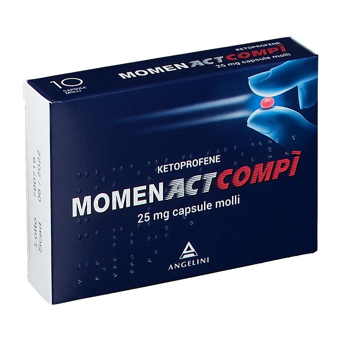 Momenactcompi 10 Cps 25 Mg