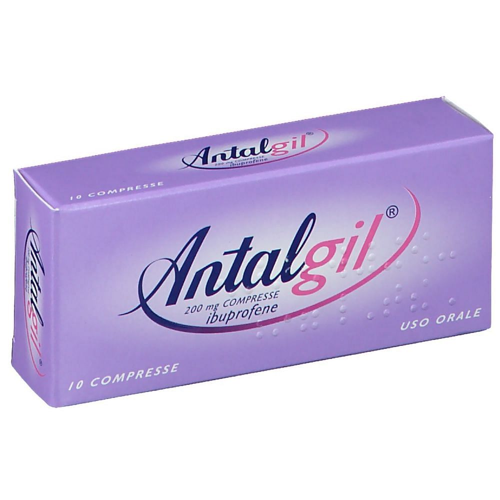 Antalgil 10 Compresse 200 Mg