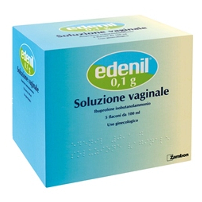 Edenil Soluzione Vaginale 5 Flaconi 0,1 G 100 Ml