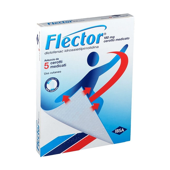 Flector 5 Cerotti Medicati 180 Mg