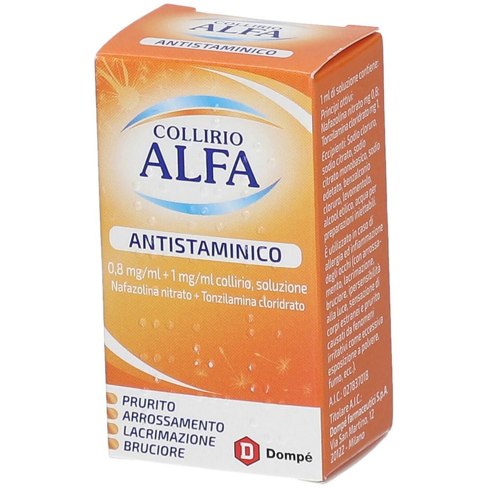 Collirio Alfa Antistam*Fl 10 Ml