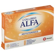 COLLIRIO ALFA ANTISTAMINICO 10 monodosi collirio 0,8 mg/ ml + 1 mg/ml 0,3 ml