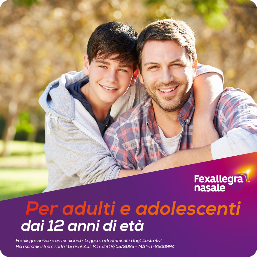 Fexallegra nasale, Antistaminico Allergia Decongestionante per i Sintomi della Rinite Allergica, Formato da 10 ML