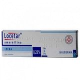 LOCETAR crema dermatologica 20 g 0,25%