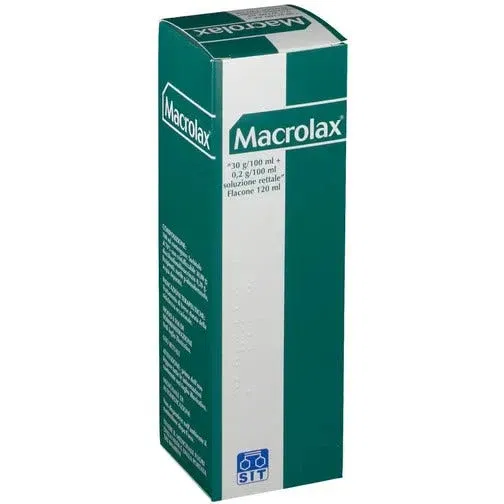 MACROLAX 1 flacone 36 g + 0,24 g 120 ml soluzione rettale
