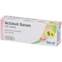 ACICLOVIR (DOROM) crema dermatologica 3 g 5%