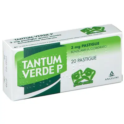 TANTUM VERDE P*20PASTL 3MG MEN TANTUM VERDE P*20PASTL 3MG MEN