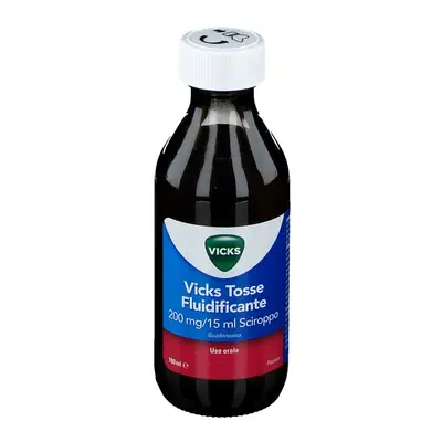 VICKS TOSSE FLUIDIF*FL 180ML VICKS TOSSE FLUIDIF*FL 180ML