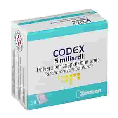 CODEX 20 bustine polvere orale 5 mld 250 mg