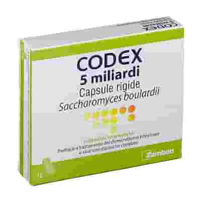 CODEX 12 capsule 5 miliardi 250 mg