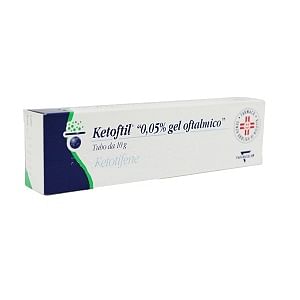 Ketoftil*Gel Oft 10 G 0,5 Mg/G