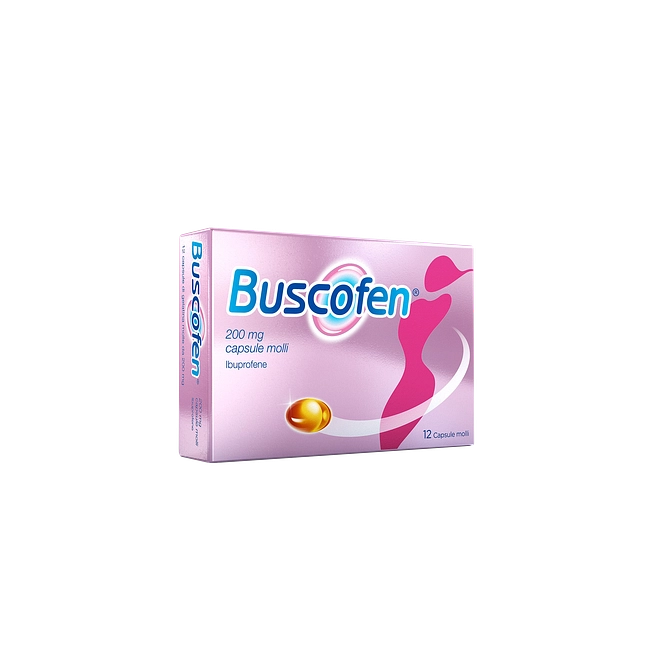 Buscofen 12 Cps Molli 200 Mg