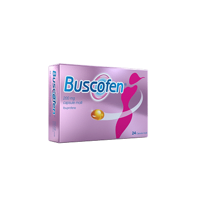 BUSCOFEN 24 capsule molli 200 mg