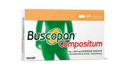 Buscopan Compositum Doppia Azione Contro Dolori Forti e Crampi Addominali, 20 Compresse Rivestite Buscopan Compositum Doppia Azione Contro Dolori Forti e Crampi Addominali, 20 Compresse Rivestite
