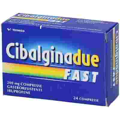 CIBALGINA DUE FAST 24 compresse gastroresistenti 200 mg
