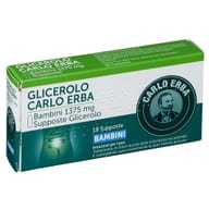 GLICEROLO (CARLO ERBA) BB 18 supposte 1.375 mg