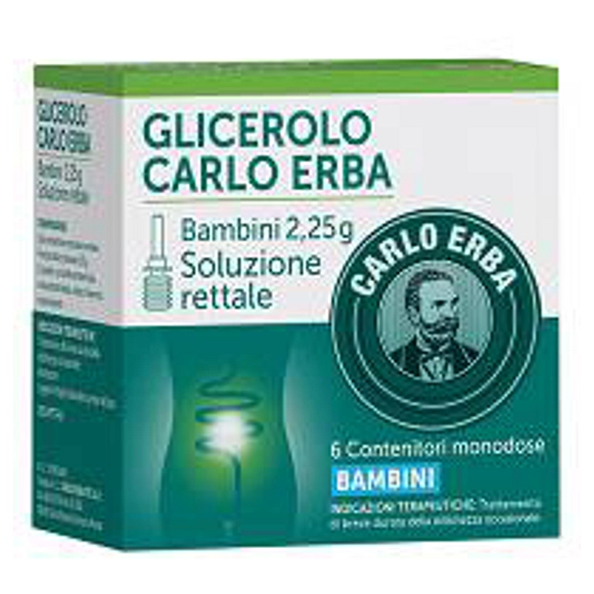 Glicerolo (Carlo Erba) Bb 6 Microclismi 2,25 G Con Camomilla E Malva