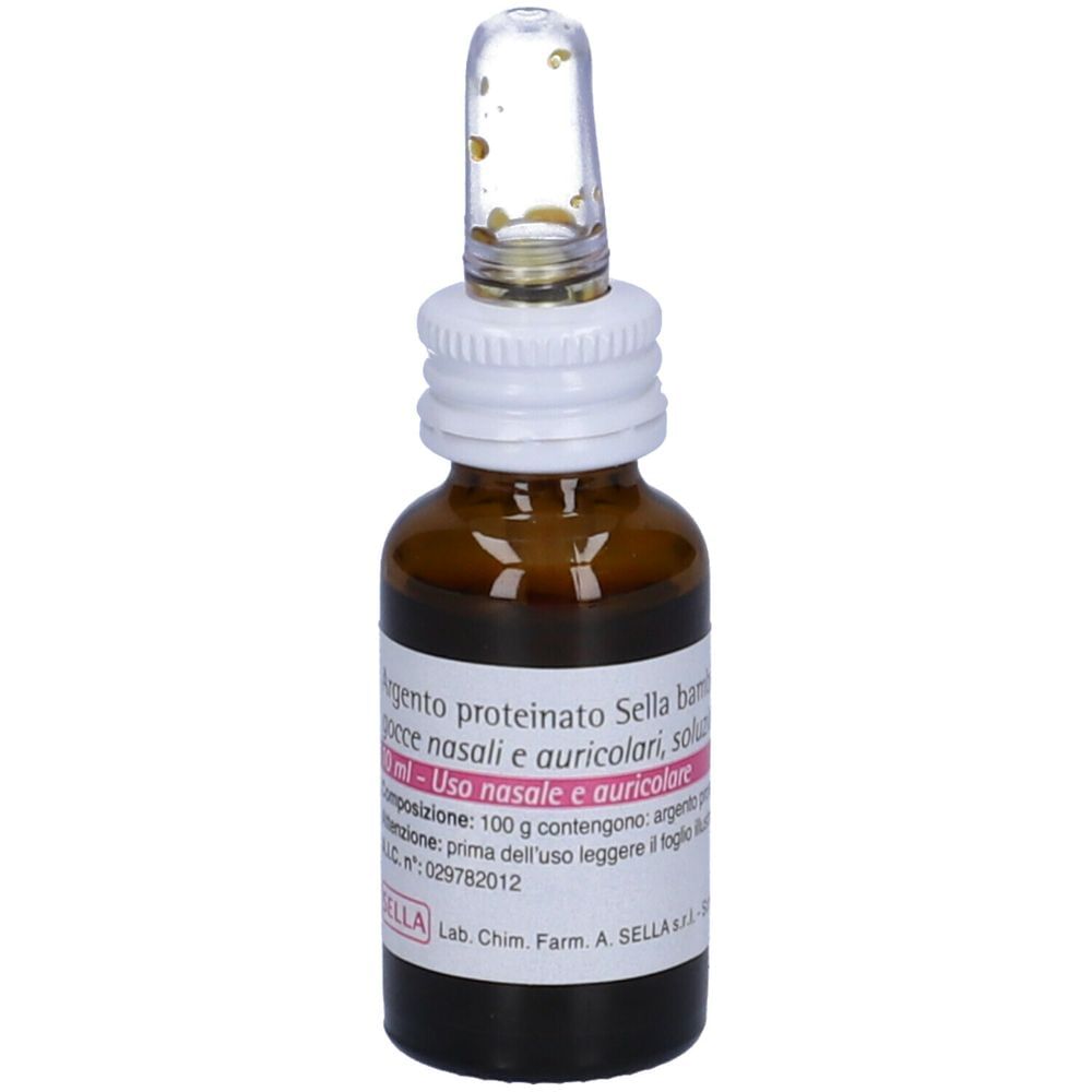 ARGENTO PROTEINATO (SELLA) BB gocce orali 10 ml 0,5%