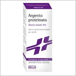 ARGENTO PROTEINATO (SELLA) AD gocce orali 10 ml 2% ARGENTO PROTEINATO (SELLA) AD gocce orali 10 ml 2%