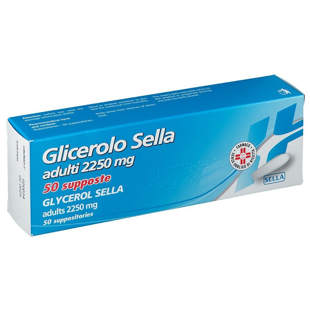 Glicerolo (Sella) Ad 50 Supposte 2.250 Mg