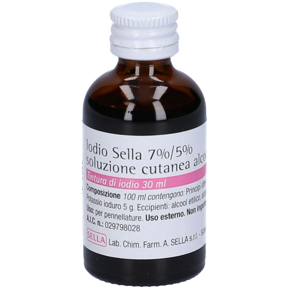 Iodio (Sella) Soluzione Cutanea 30 Ml 7% + 5%