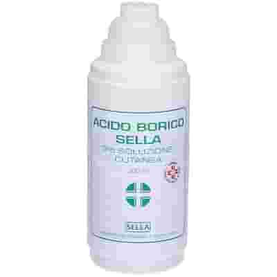 ACIDO BORICO (SELLA) soluzione u.e. 500 ml 3%