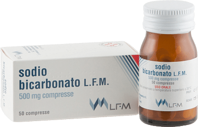 SODIO BICARBONATO (LABORATORIO FARMACOLOGICO MILANESE) 50 compresse 500 mg flacone