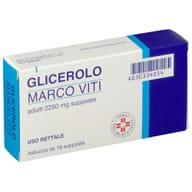 GLICEROLO (MARCO VITI) AD 18 supposte 2.250 mg