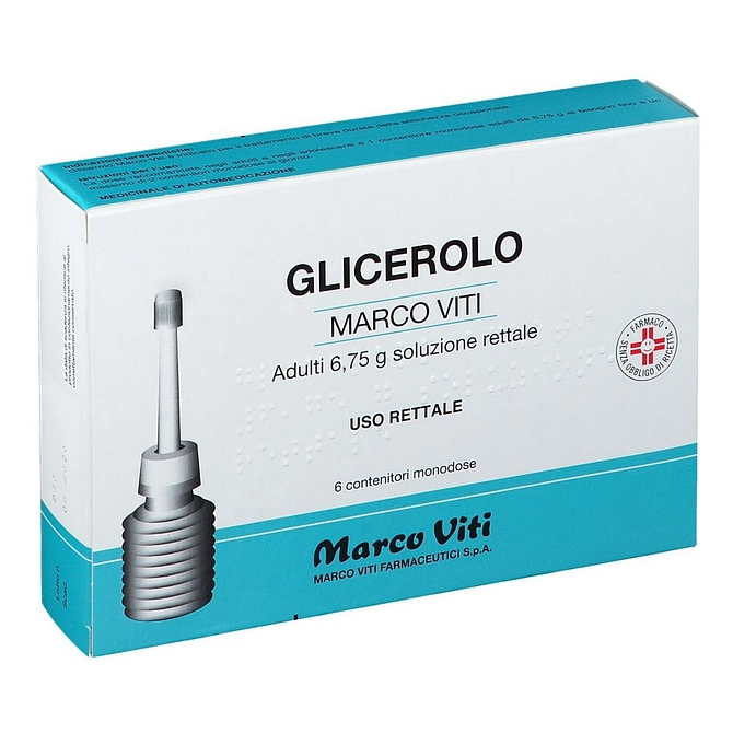 Glicerolo (Marco Viti) Ad 6 Contenitori Monodose 6,75 G Soluz Rett Con Camomilla E Malva