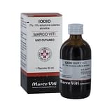 IODIO SOLUZIONE ALCOLICA I (MARCO VITI) soluzione cutanea 50 ml7% + 5%