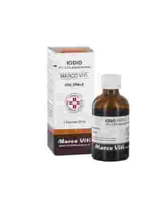 IODIO (MARCO VITI) orale soluzione 20 ml 2% + 2,5%