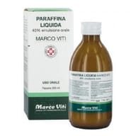 PARAFFINA LIQUIDA (MARCO VITI) emulsione orale 200 g 40%