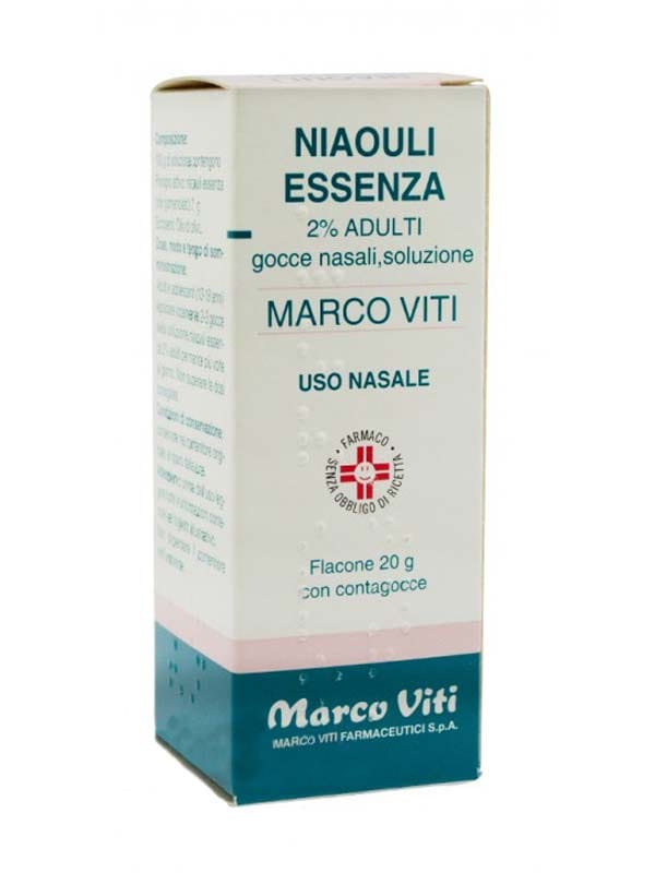 NIAOULI ESSENZA (MARCO VITI) AD gocce orali 20 g 2%