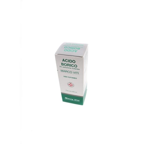 ACIDO BORICO (MARCO VITI) soluzione cutanea 200 ml 3%