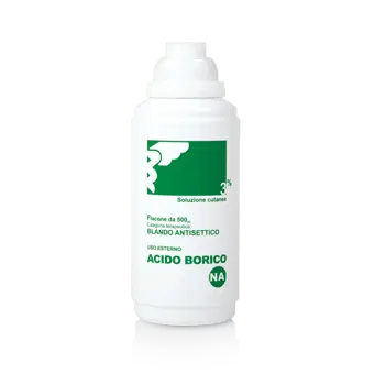 ACIDO BORICO (NOVA ARGENTIA) soluzione cutanea 500 ml 3% ACIDO BORICO (NOVA ARGENTIA) soluzione cutanea 500 ml 3%