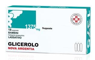 GLICEROLO (NOVA ARGENTIA) BB 18 supposte 1.375 mg